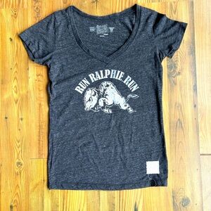 Retro Brand Charcoal Run Ralphie Run Graphic Tee Sz M